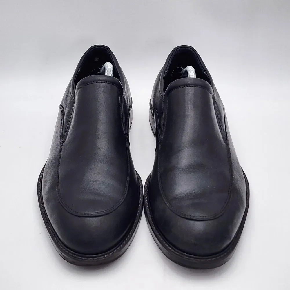 ECCO VITRUS III LOAFER SLIP ON SHOE MENS in Black SIZE US 12 (EU 46) SEE‎ PHOTOS